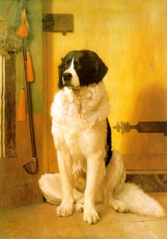 Jean Leon Gerome Study of a Dog oil painting picture